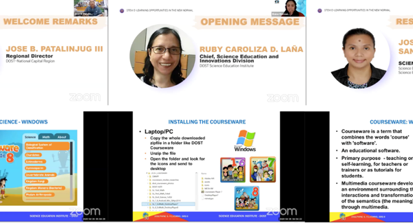 DOST-NCR Addresses the Need of Assistance for Education in the Metro through DOST Courseware