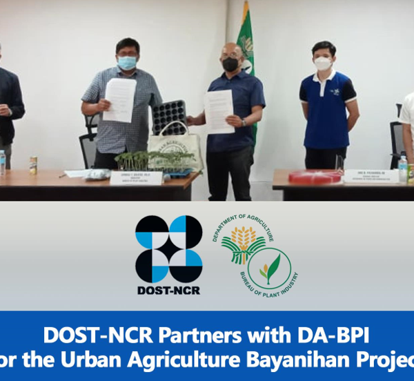 DOST-NCR Partners with DA-BPI To Boost Urban Agriculture Project