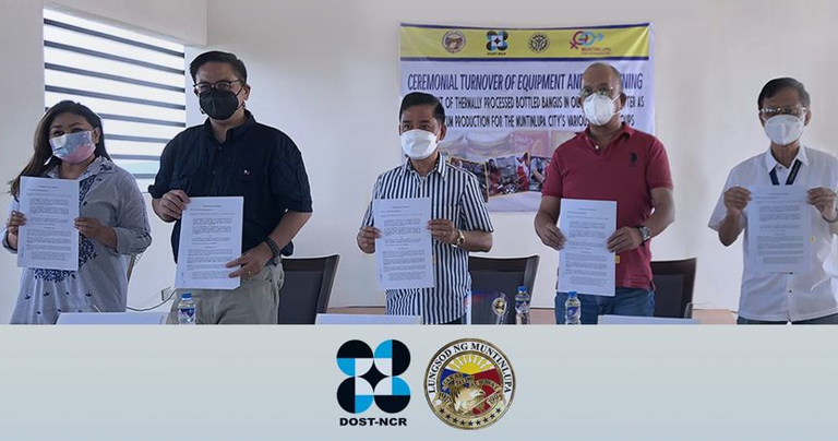 DOST-NCR Signs MOA with Muntinlupa City, Extends Livelihood Assistance To Women Groups