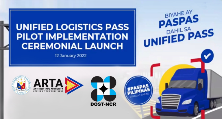 DOST-NCR Extends Support to Ease Border and Port Restrictions through the Unified Logistics Pass