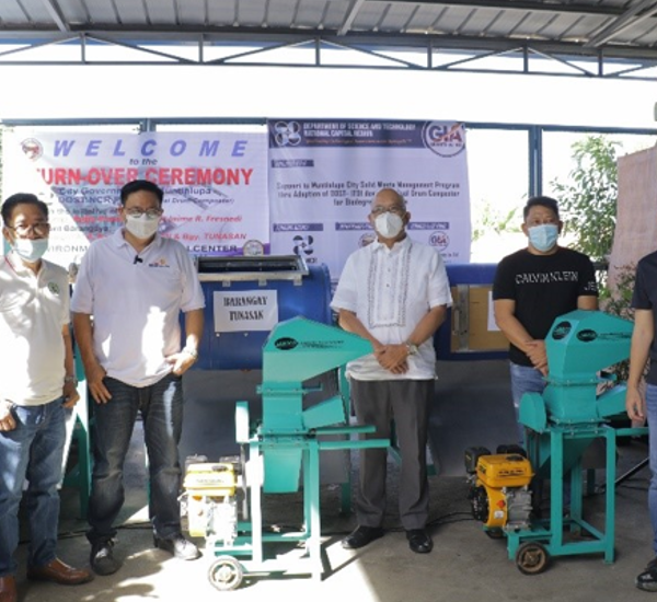DOST-NCR Brings Waste Management Technology to Barangays in Muntinlupa