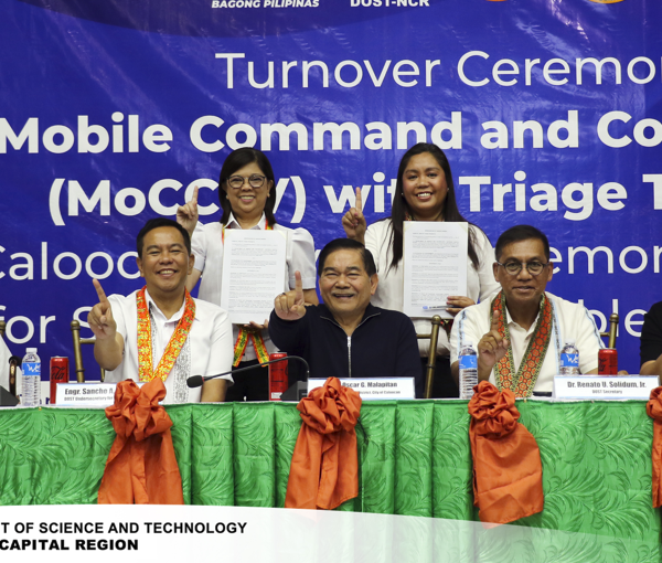 DOST-NCR Boosts Caloocan City’s Disaster Response with MoCCoV Technology, Aims for a Smart Caloocan