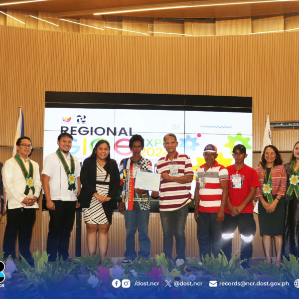 The Most Resourceful and Creative Grassroots Innovators in NCR Recognized at First Regional Grassroots Innovation and Circular Economy (GICE) Expo 