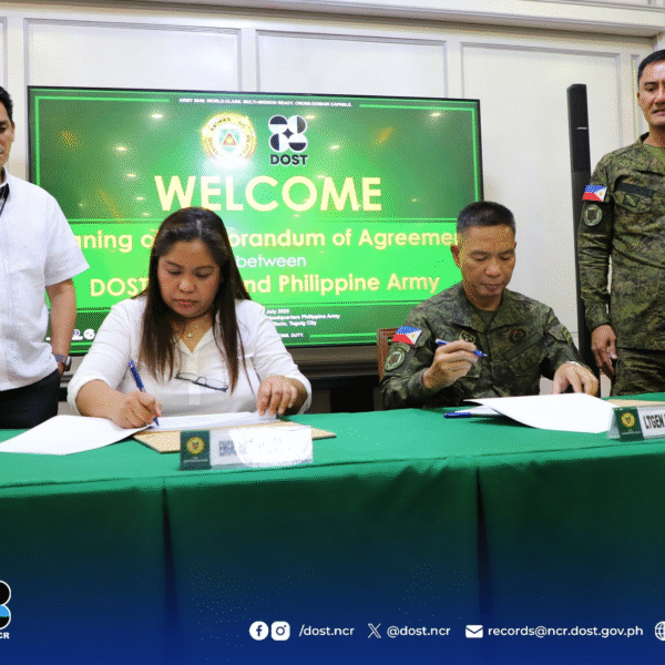 Advancing Defense Capabilities through Science-Driven Additive Manufacturing and Communication Technology: DOST-NCR and Philippine Army Forge Innovation Partnership 