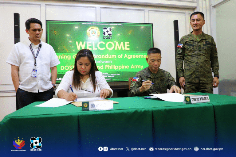 Advancing Defense Capabilities through Science-Driven Additive Manufacturing and Communication Technology: DOST-NCR and Philippine Army Forge Innovation Partnership 